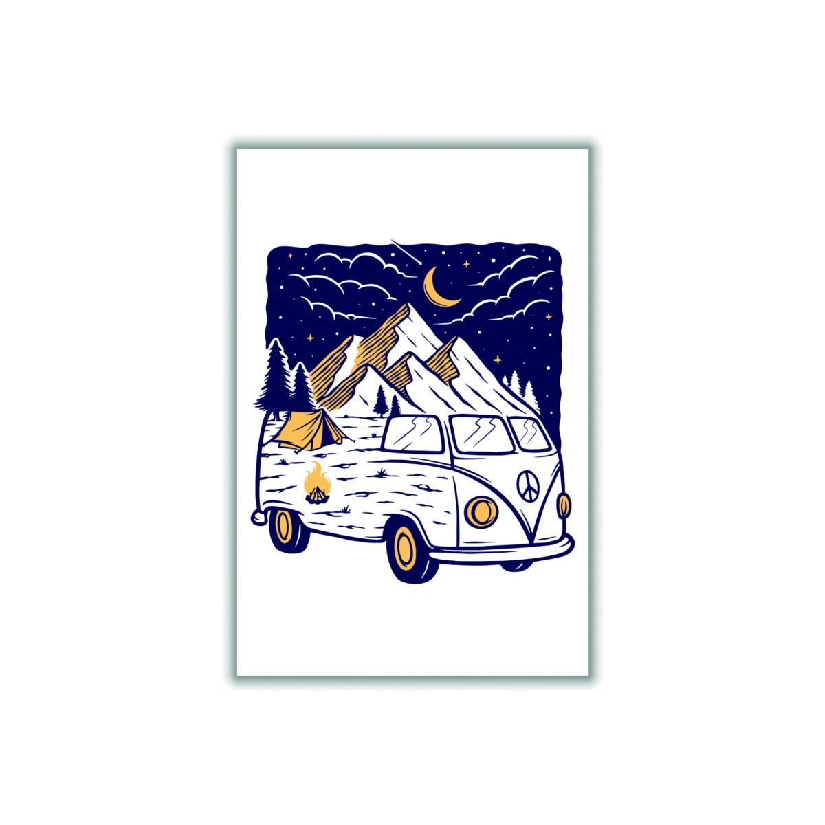 Yellow / Orange Camping Is Fun Xxs Stanley Print House – image 1