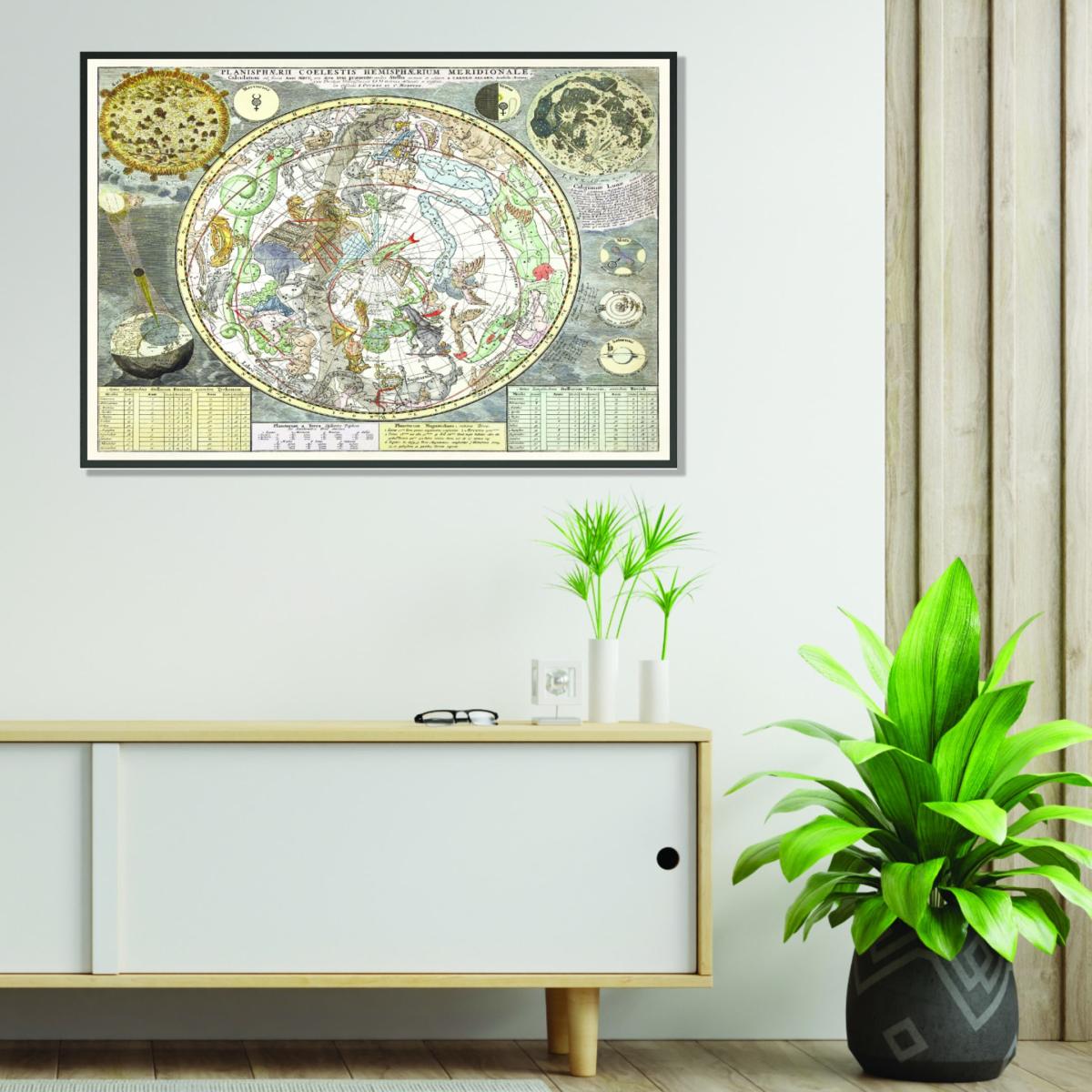 Neutrals Astronomical Chart Small Stanley Print House – image 3