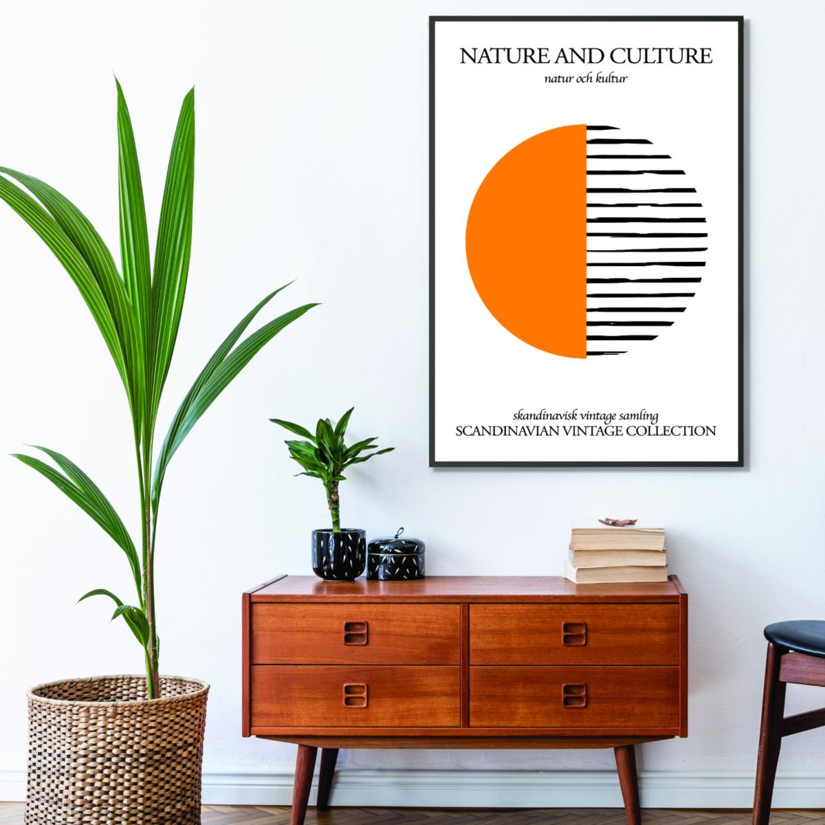 Yellow / Orange Nature And Culture Scandinavian Collection Ii A4 210 X 297Mm Stanley Print House – image 3
