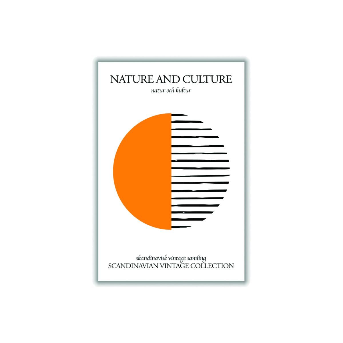 Yellow / Orange Nature And Culture Scandinavian Collection Ii A4 210 X 297Mm Stanley Print House – image 1