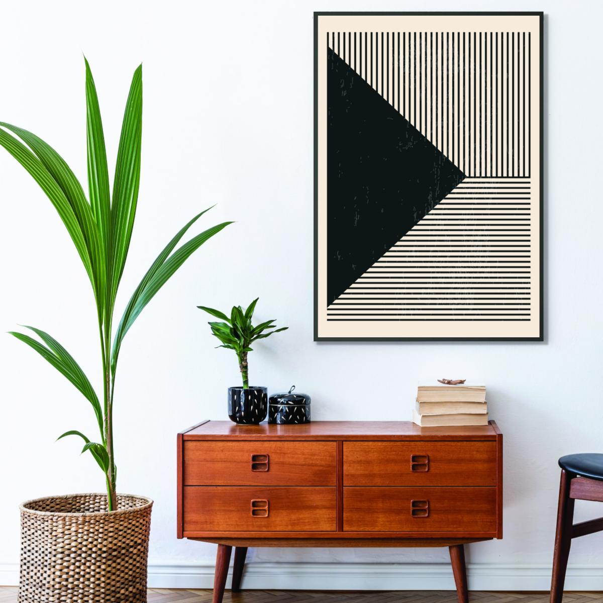 Black And White Lines Series #2 Large Stanley Print House – image 3