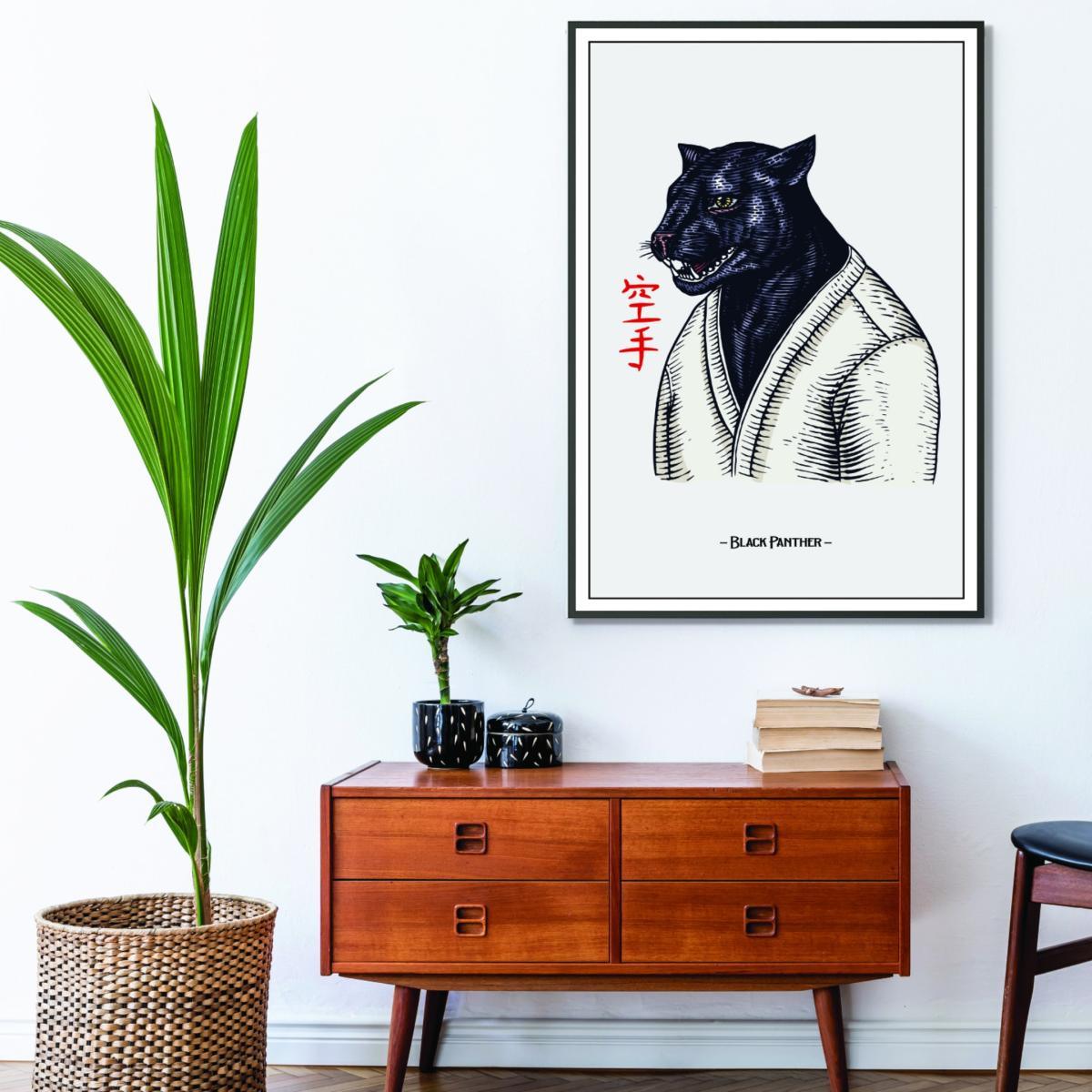 Black Panther A1 594 X 841Mm Stanley Print House – image 3