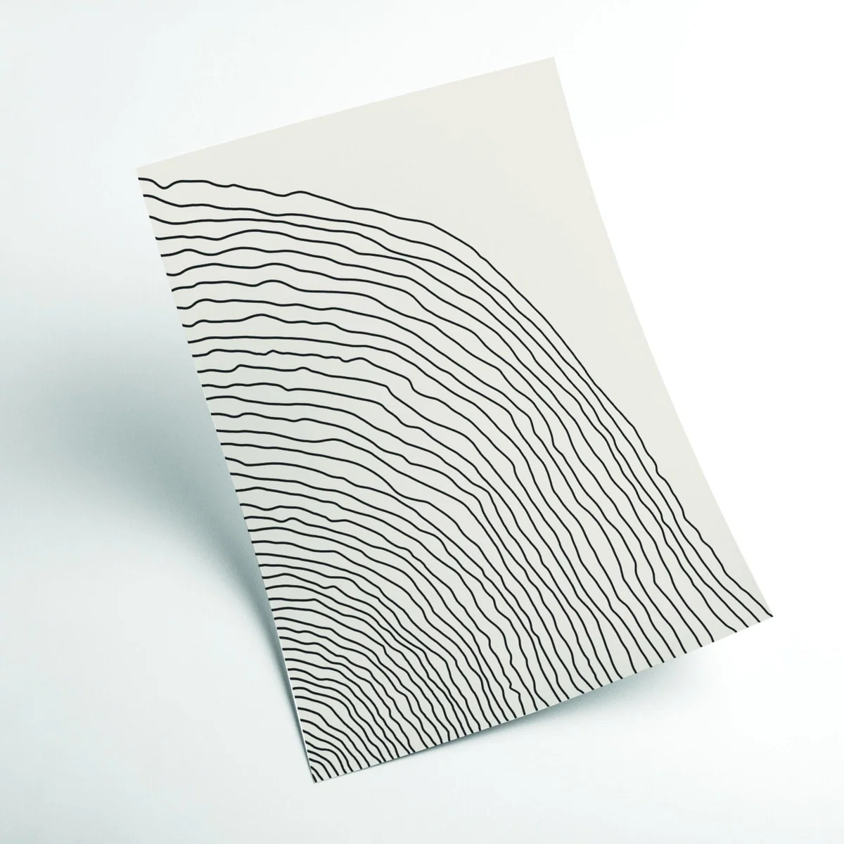 Black Boho Lines Series #7 Xxs Stanley Print House – image 2