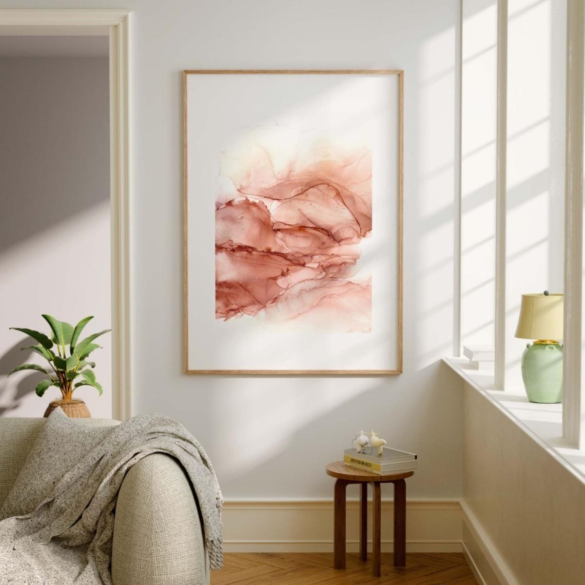 Pink / Purple Possibilities A3 Print A3 297 X 420Mm Art by Affie – image 2