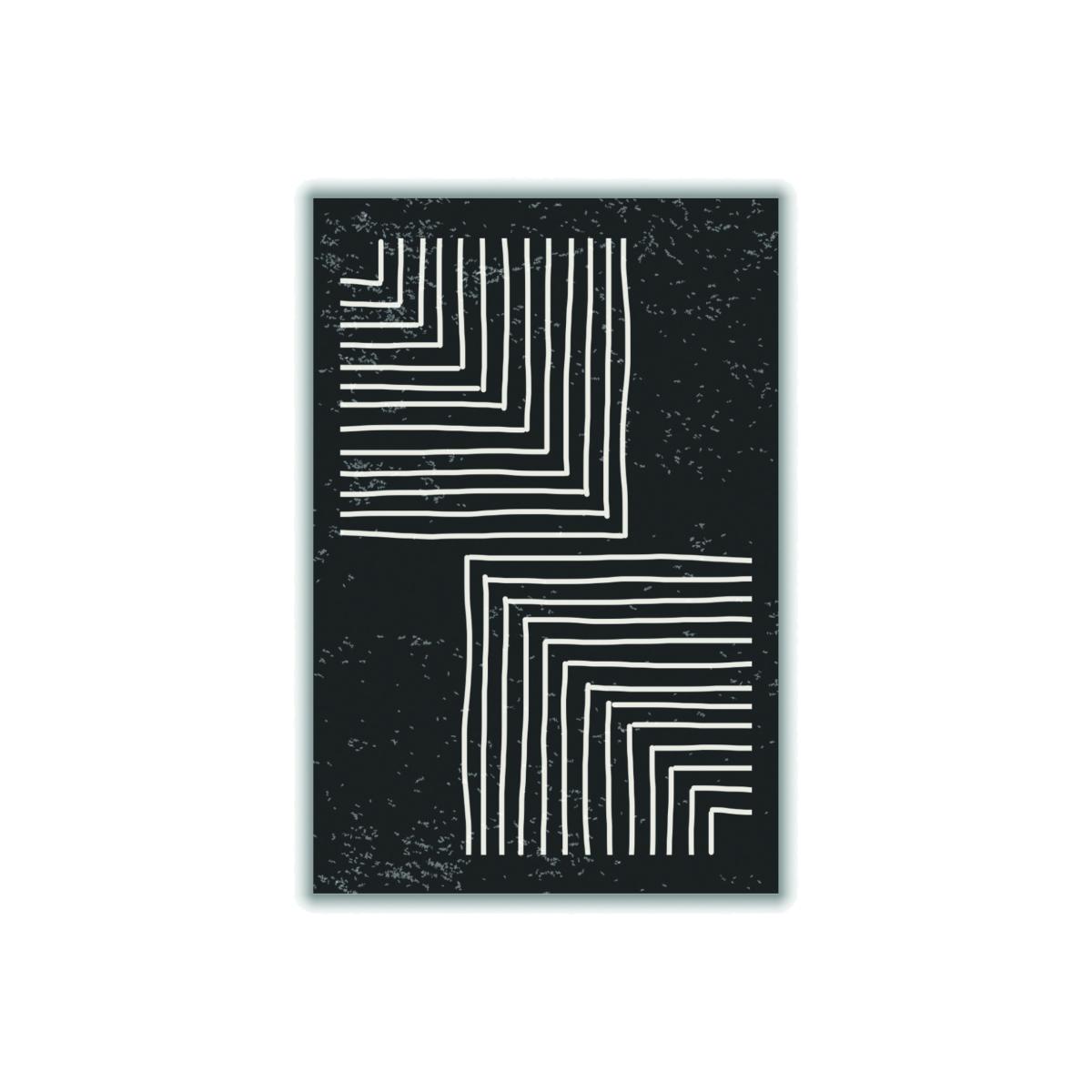 Black And White Line 1 Large Stanley Print House – image 1