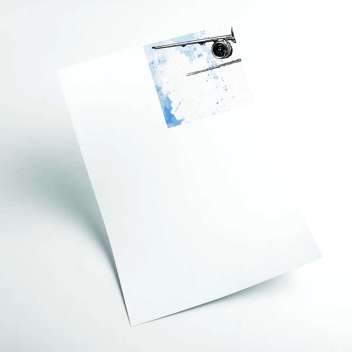 Blue Watercolor Airplane Ii Xxs Stanley Print House – image 2