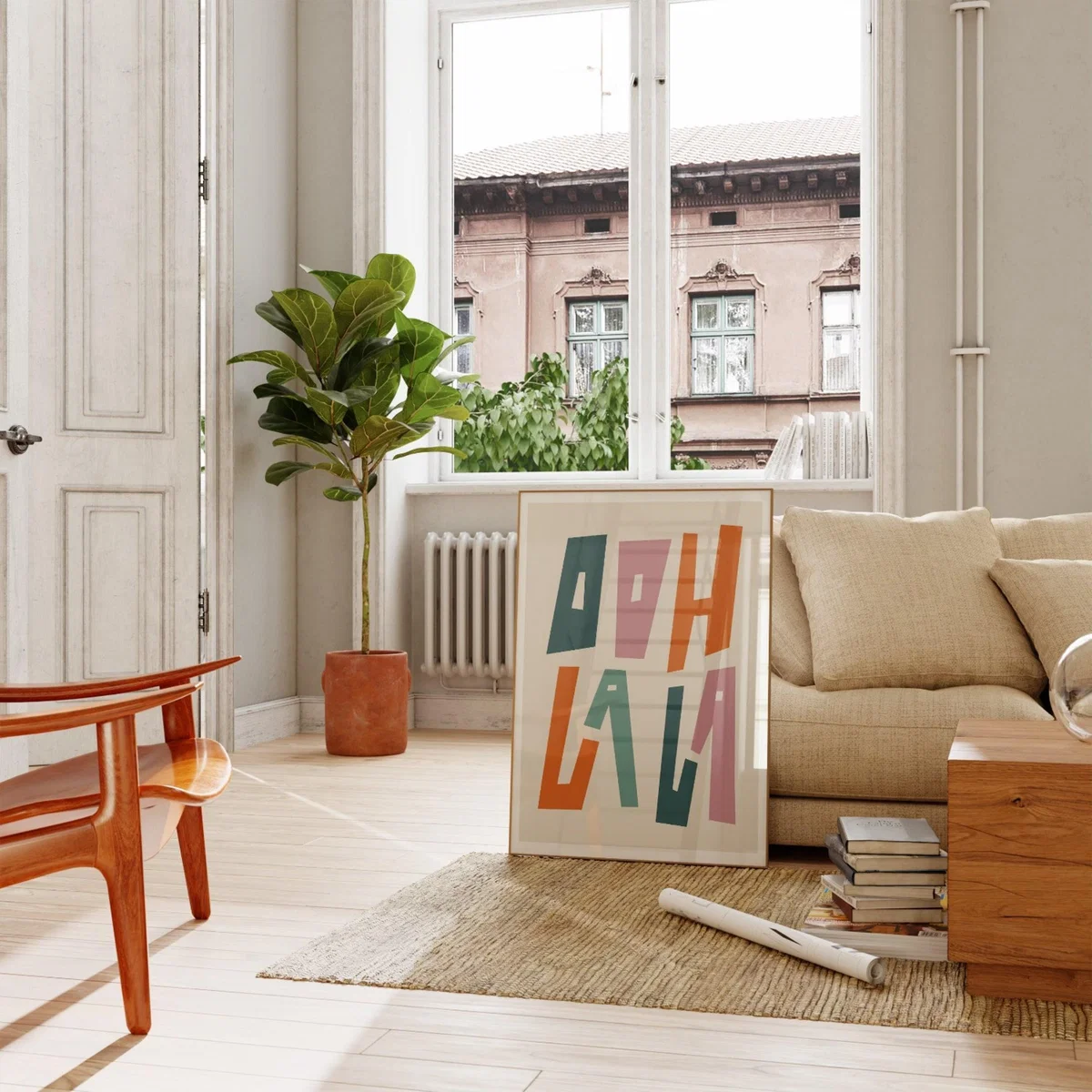 Ooh La La Art Print - A2 Natalie Cass Art – image 3