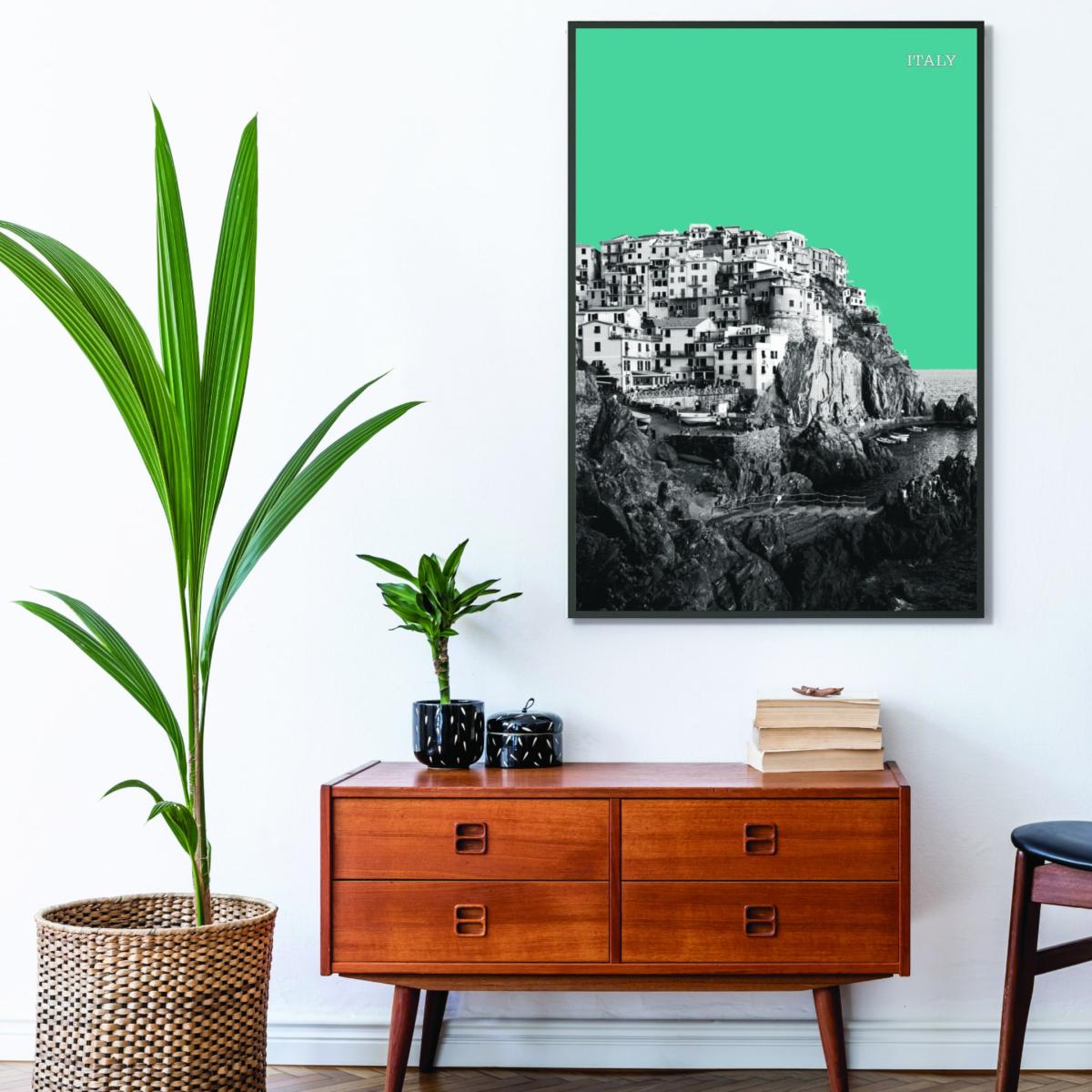 Halftone Italy Blue Medium Stanley Print House – image 3