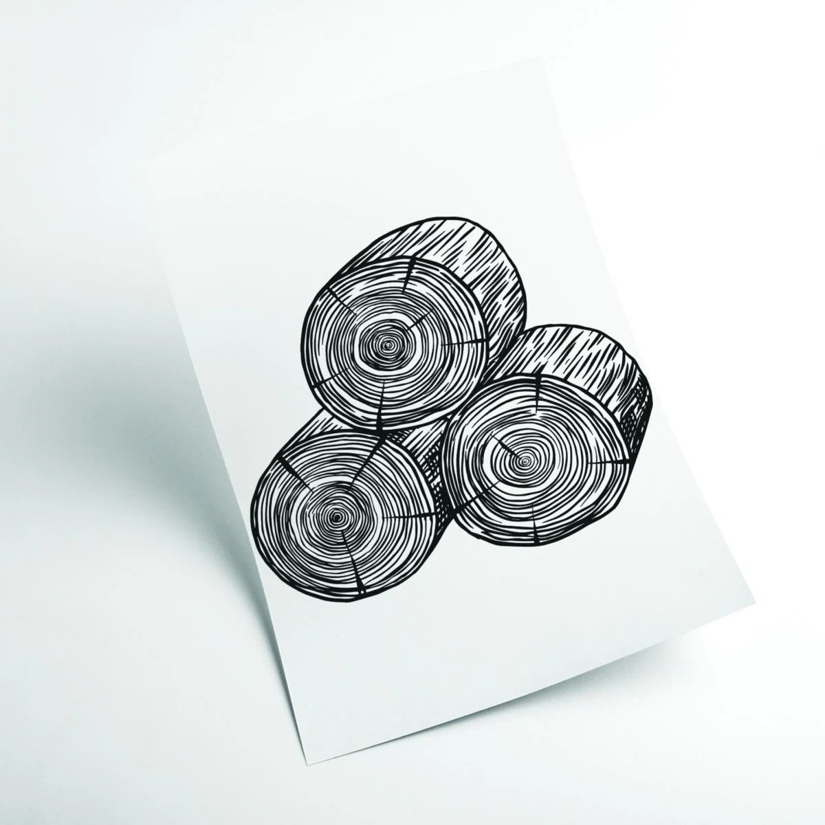 Black Stack O' Firewood Xxs Stanley Print House – image 2