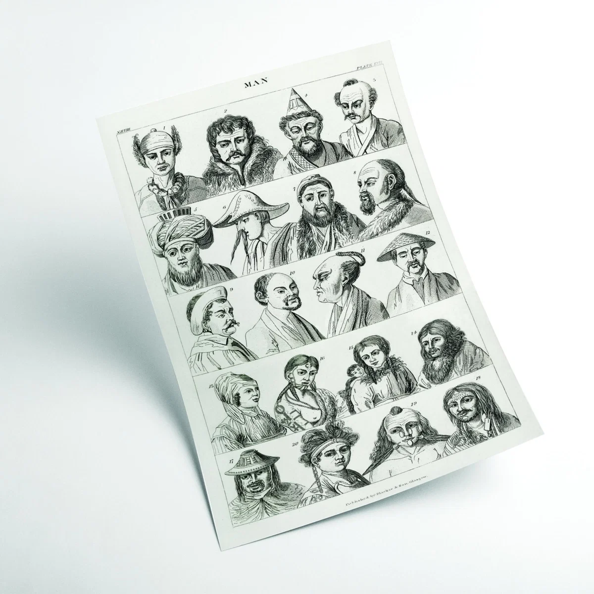 Man I By Oliver Goldsmith Grey Xxs Stanley Print House – image 2