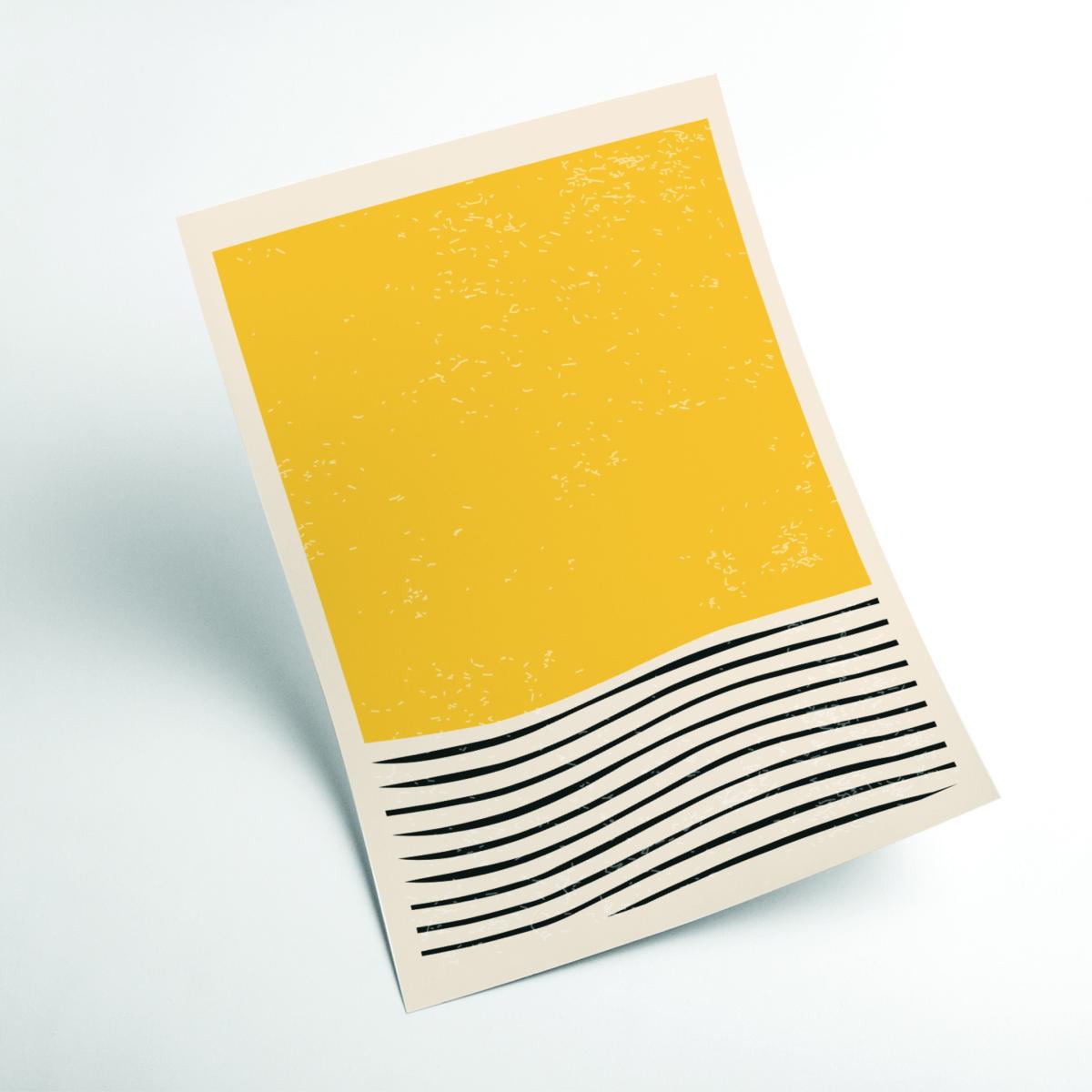 Yellow / Orange Bright Minimal Set #3 Extra Small Stanley Print House – image 2