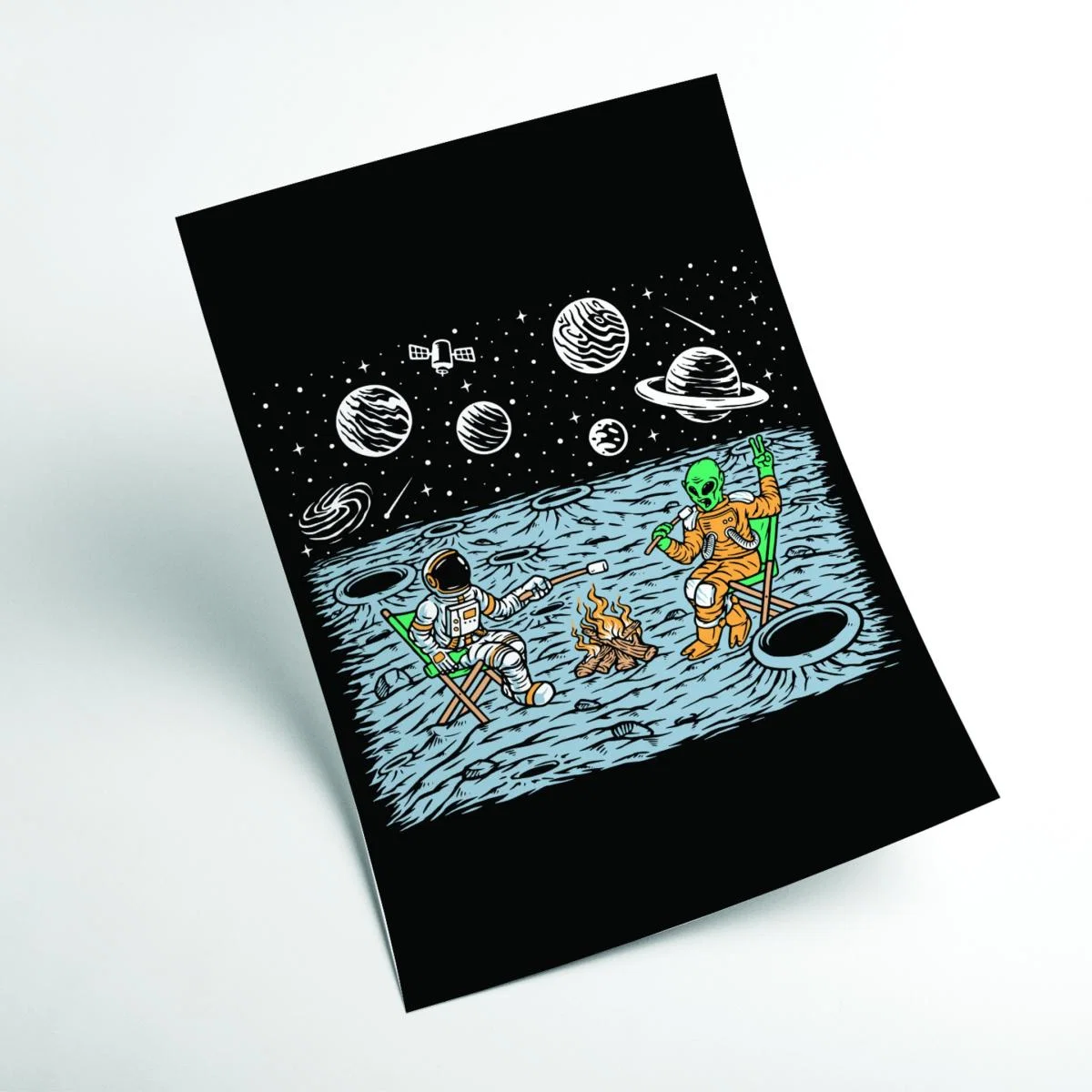 Blue Space Camp Vibes A2 420 X 594Mm Stanley Print House – image 2