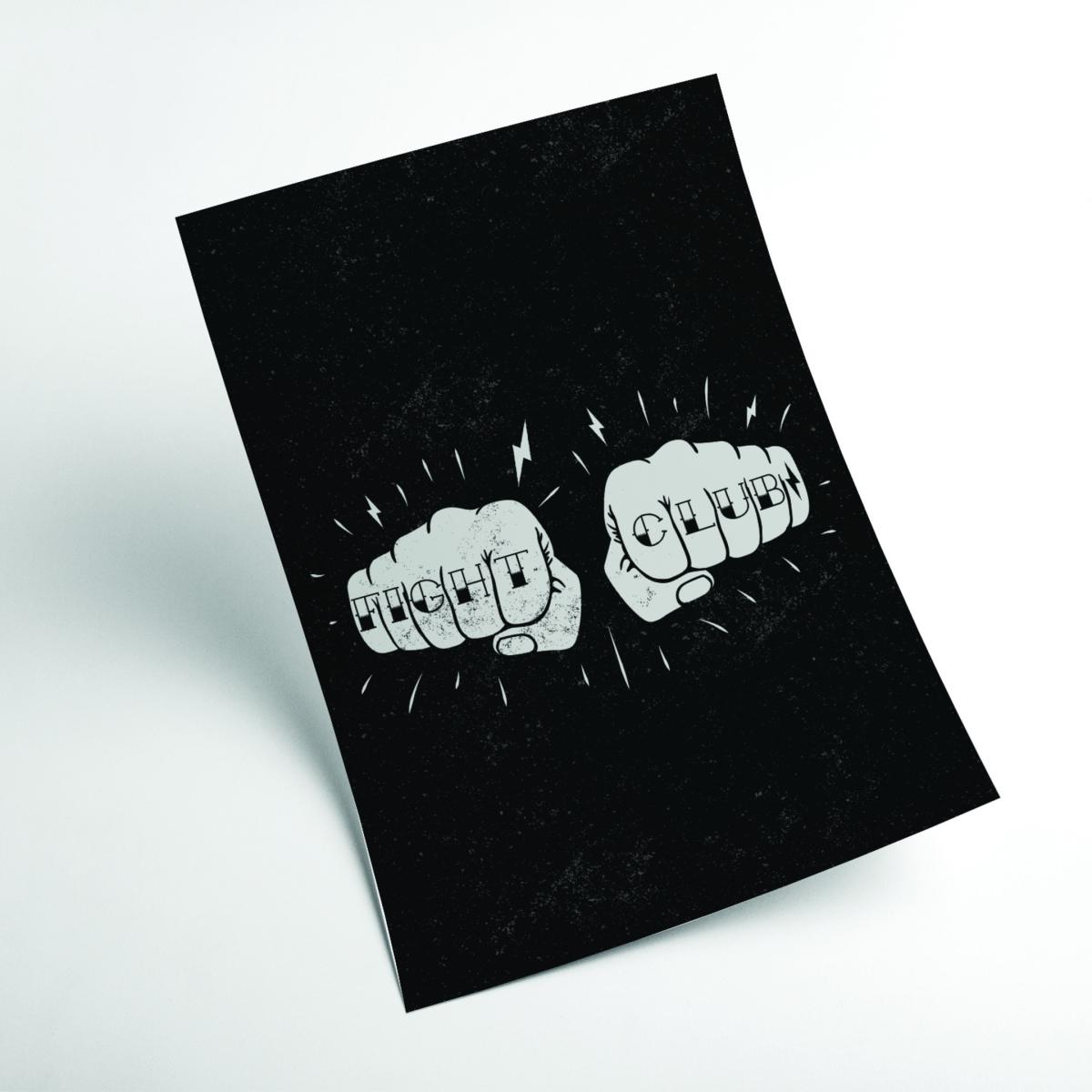 Grey Fight Club Extra Small Stanley Print House – image 2