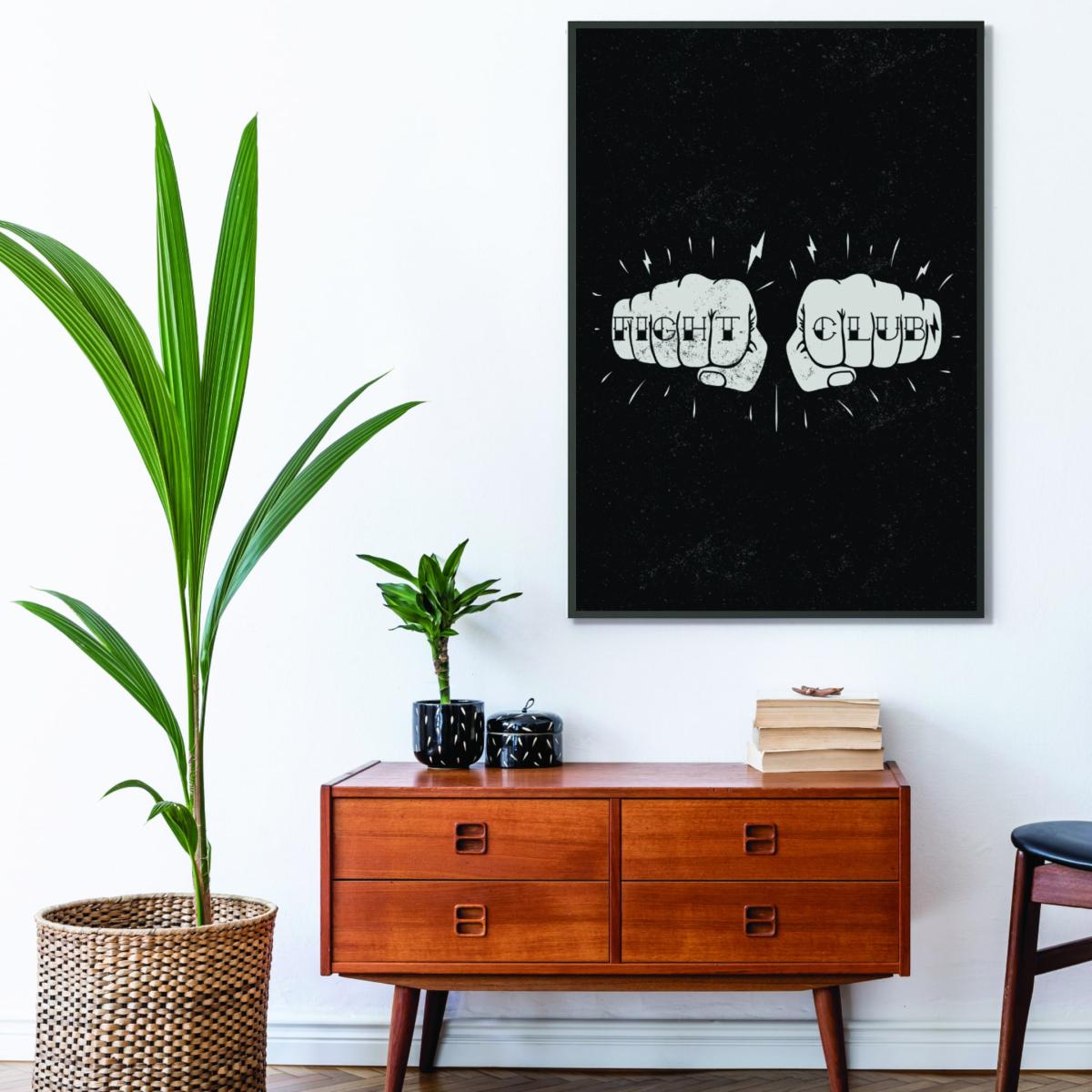 Grey Fight Club Extra Small Stanley Print House – image 3