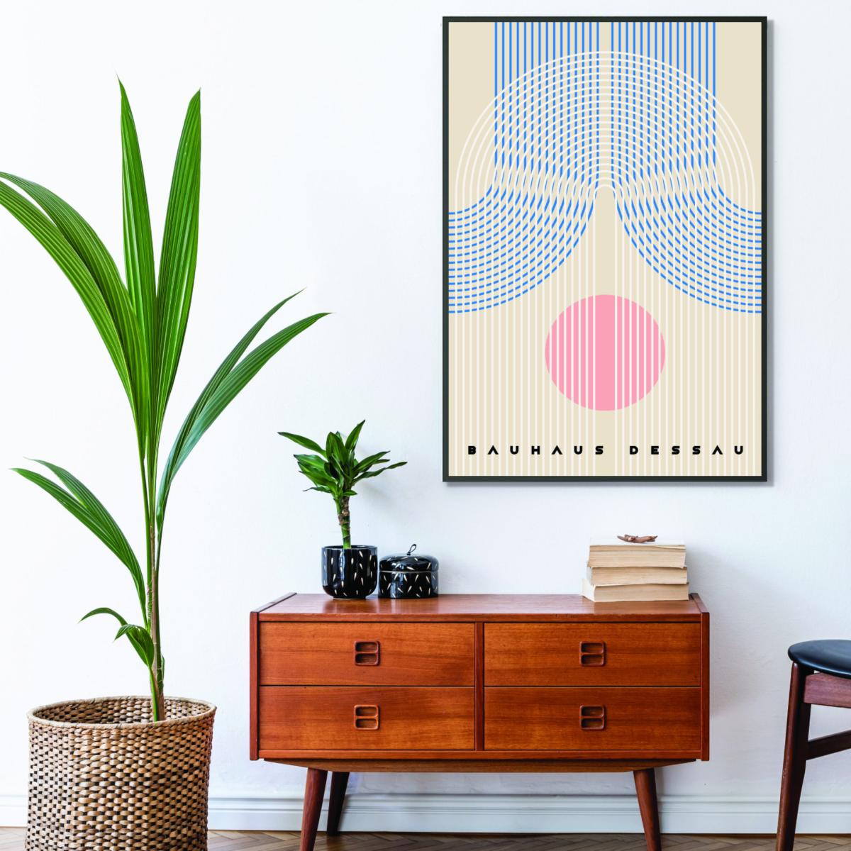 Rose Gold Bauhaus Design Ii A3 297 X 420Mm Stanley Print House – image 3