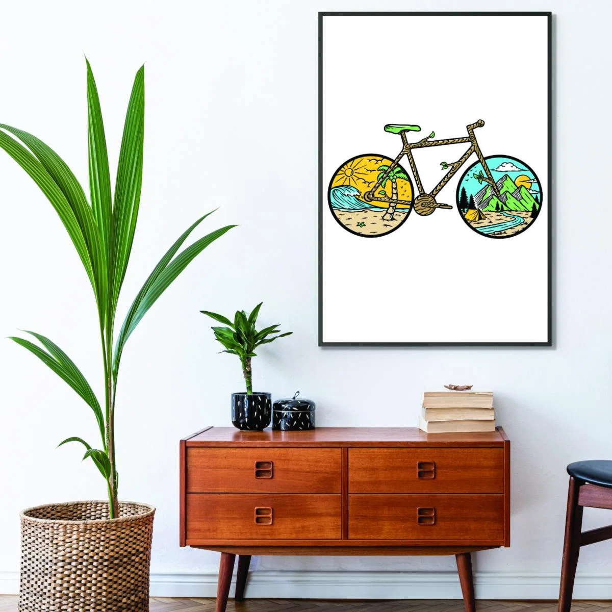 Best Bike Ride Ever A3 297 X 420Mm Stanley Print House – image 3