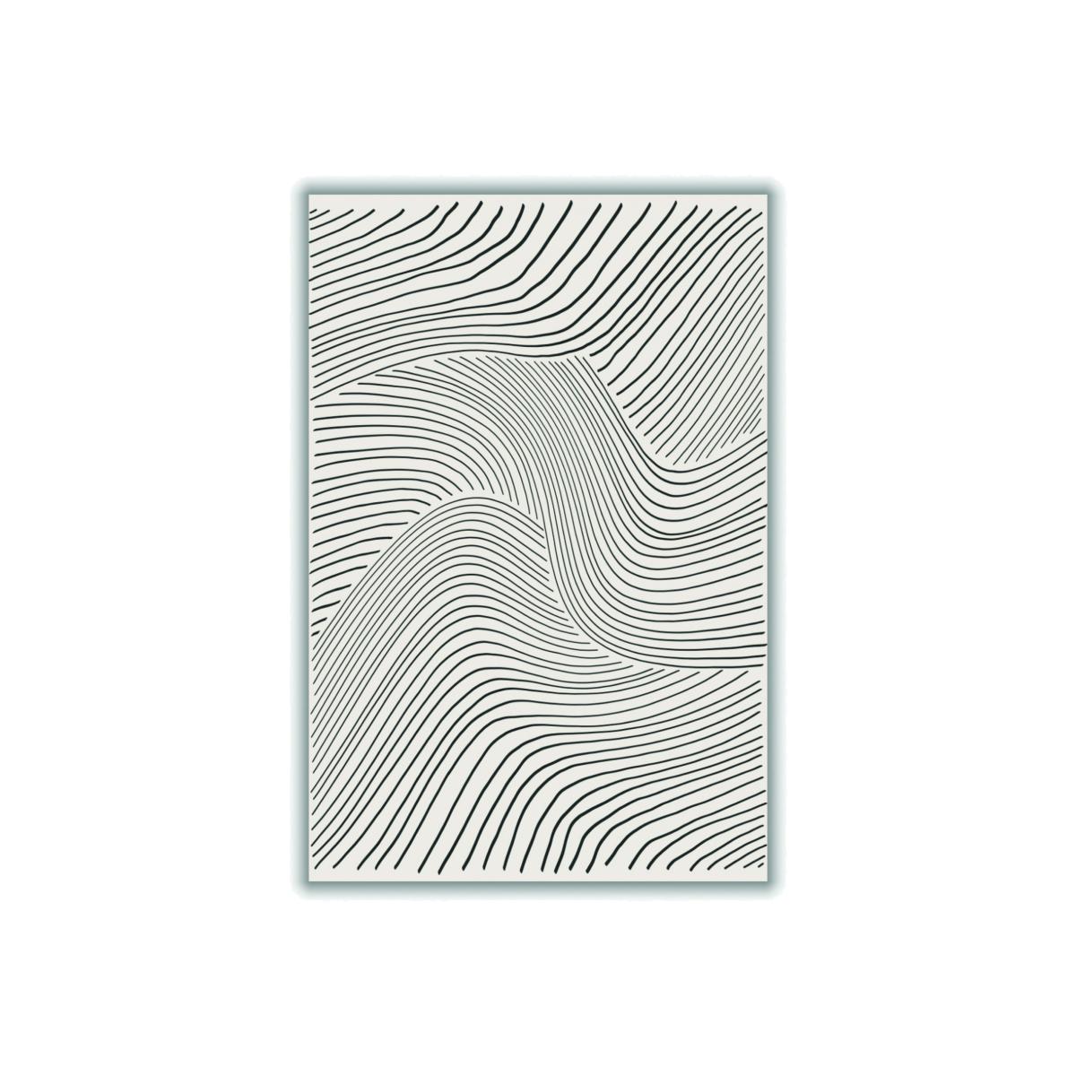 Grey Minimal Lines Set #1 A3 297 X 420Mm Stanley Print House – image 1