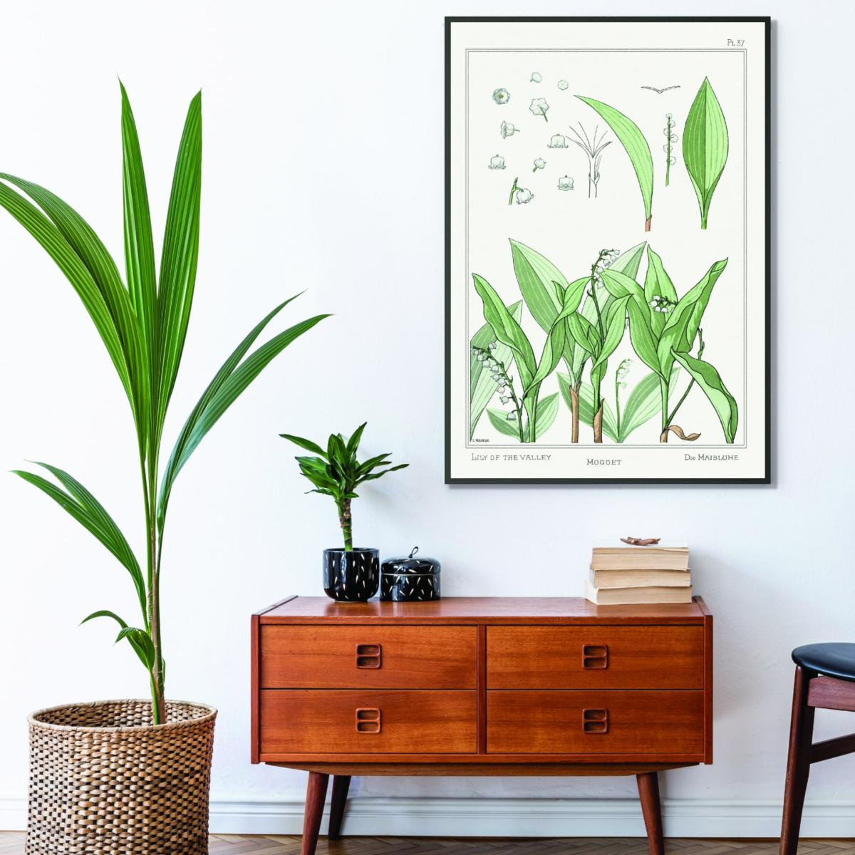 Green Muguet Lily Of The Valley Iii By Maurice Pillard Verneuil A4 210 X 297Mm Stanley Print House – image 3