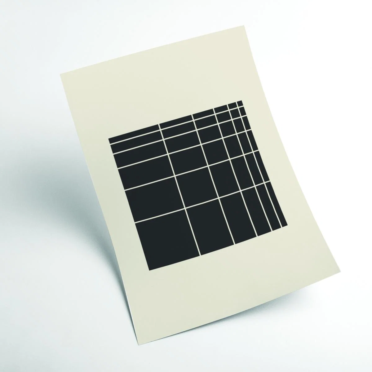 Black Geometric Vibes #2 A3 297 X 420Mm Stanley Print House – image 2