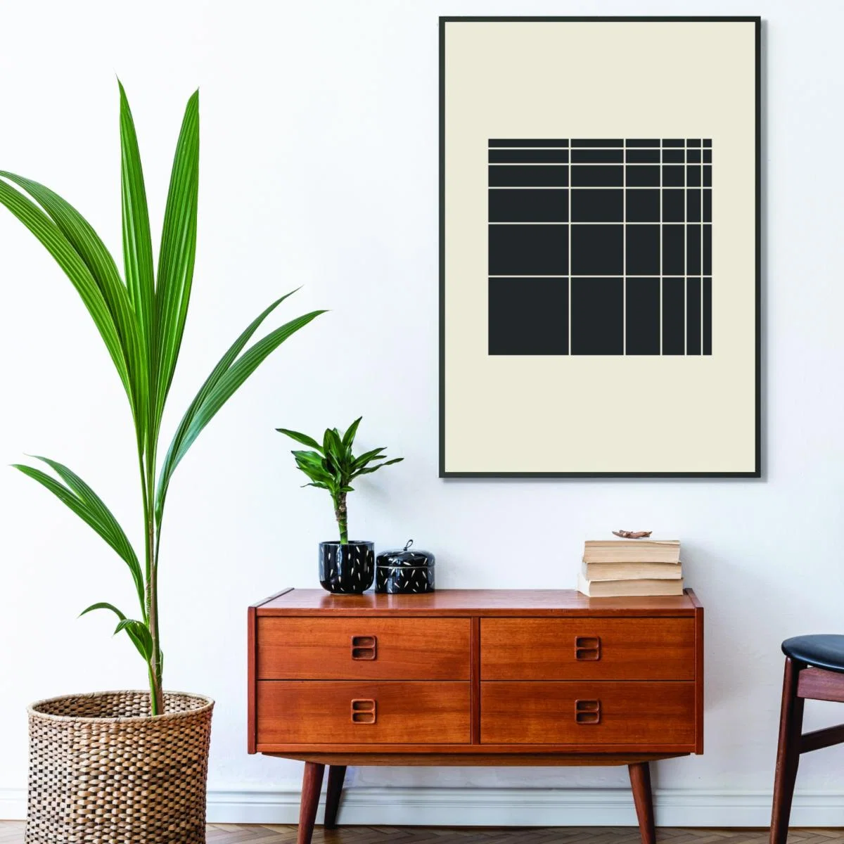 Black Geometric Vibes #2 A3 297 X 420Mm Stanley Print House – image 3