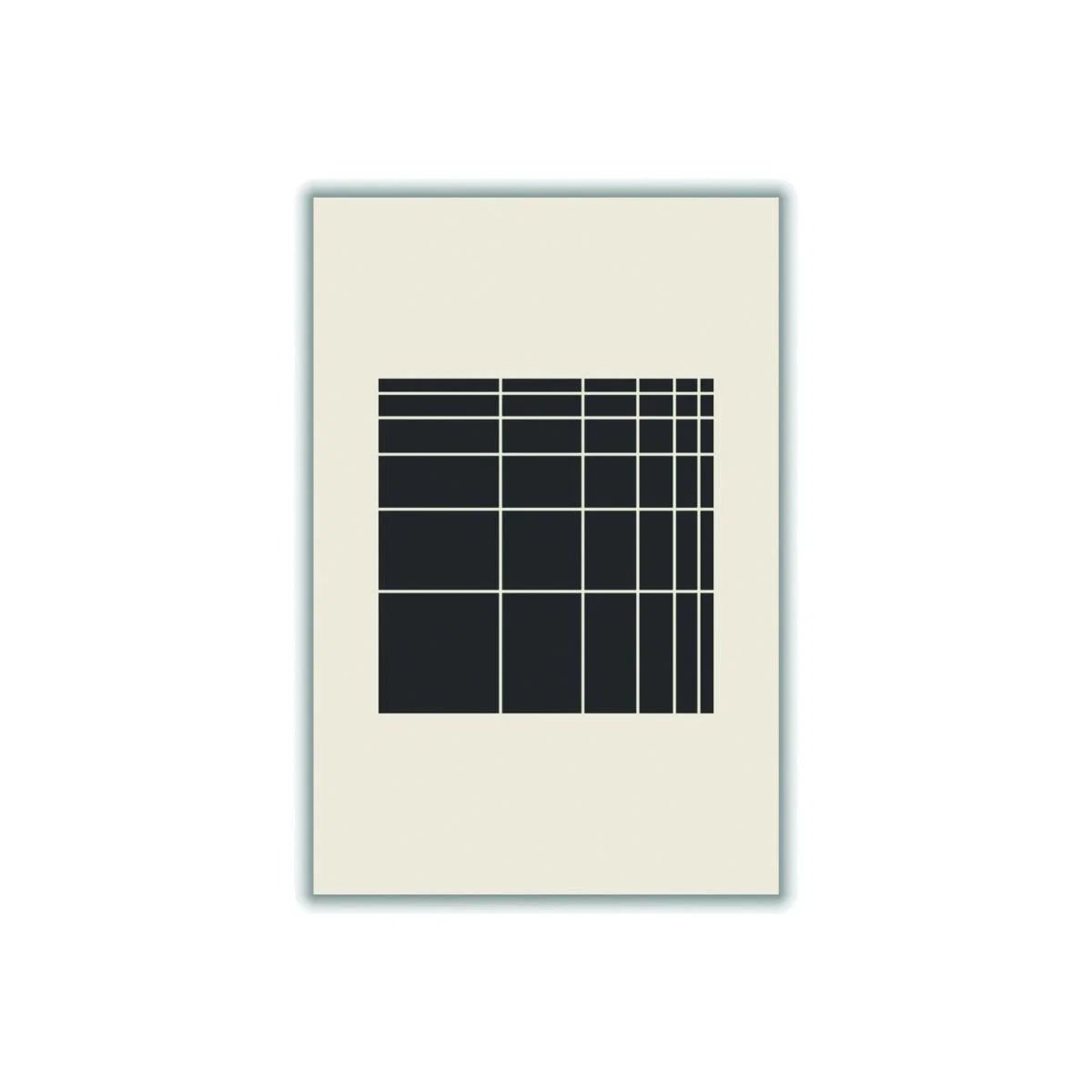 Black Geometric Vibes #2 A3 297 X 420Mm Stanley Print House – image 1