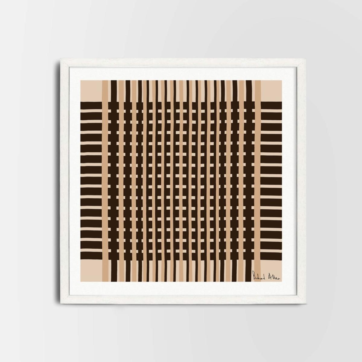 Neutrals / Yellow / Orange Manhattan Design Print Richard Allan London – image 2