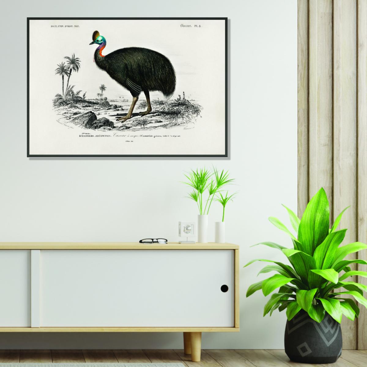 Black Casoar À Casque Extra Large Stanley Print House – image 3