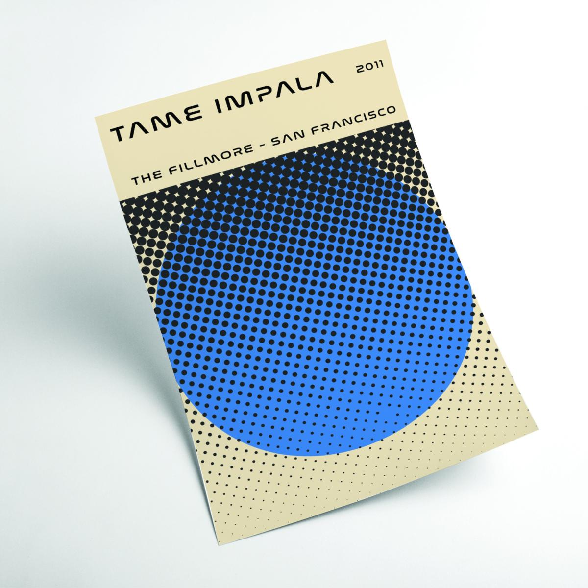 Blue Tame Impala Live In San Francisco Large Stanley Print House – image 2