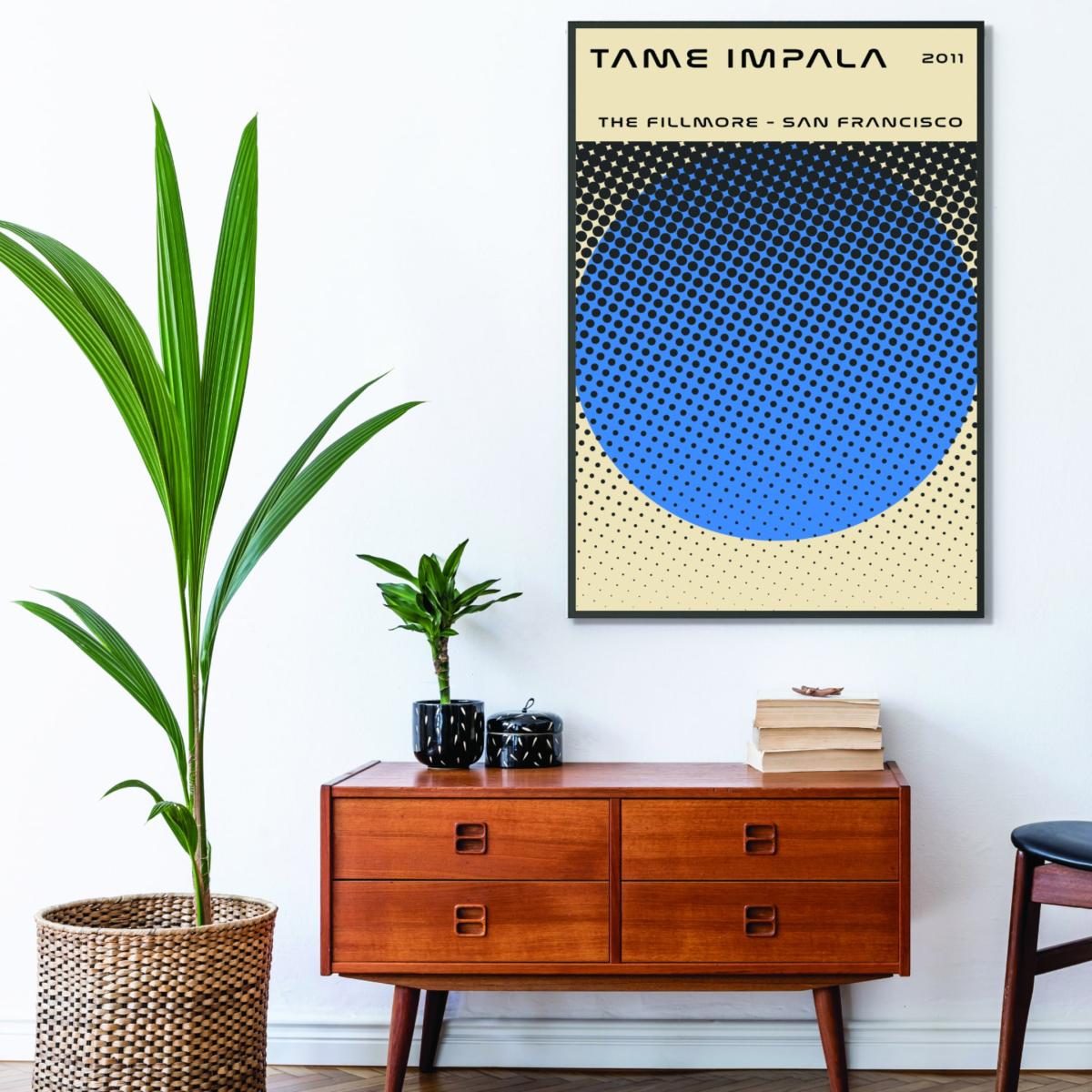 Blue Tame Impala Live In San Francisco Large Stanley Print House – image 3