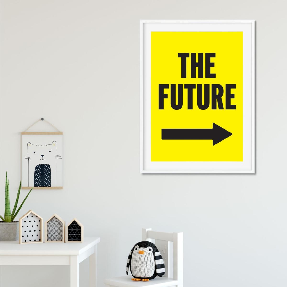 Yellow / Orange The Future A3 297 X 420Mm The Native State – image 4