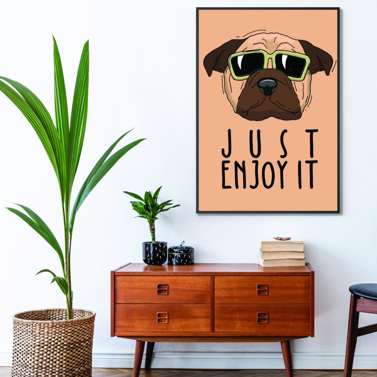 Brown Just Enjoy It Medium Stanley Print House – image 3