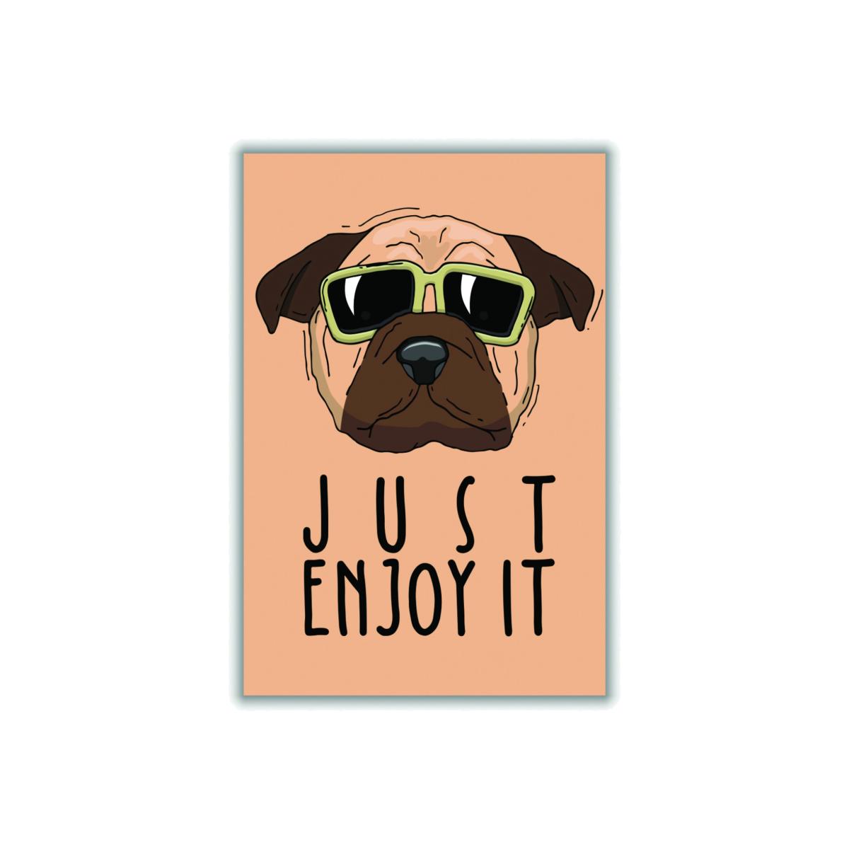 Brown Just Enjoy It Medium Stanley Print House – image 1