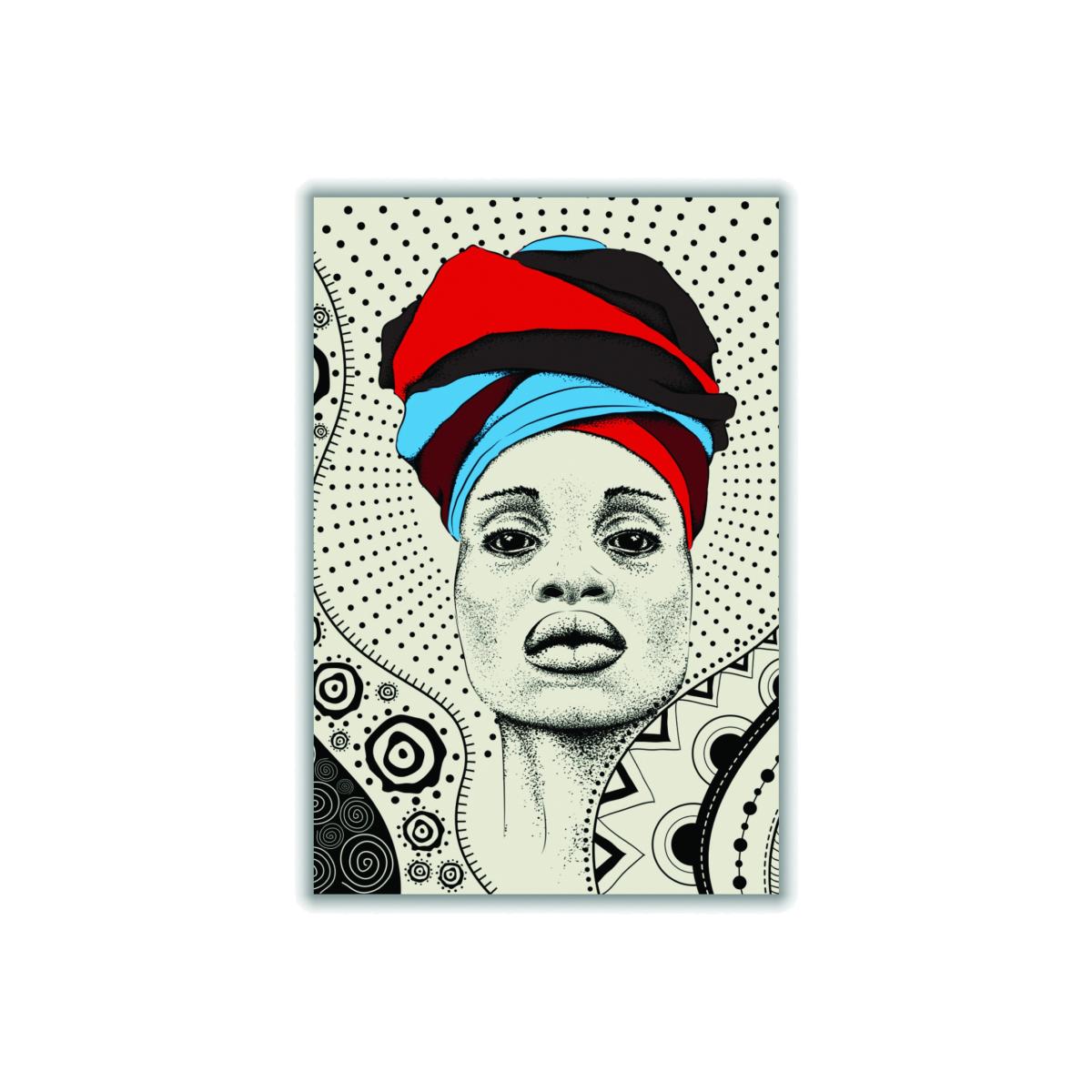 Abstract Minimal Strong Woman A2 420 X 594Mm Stanley Print House – image 1
