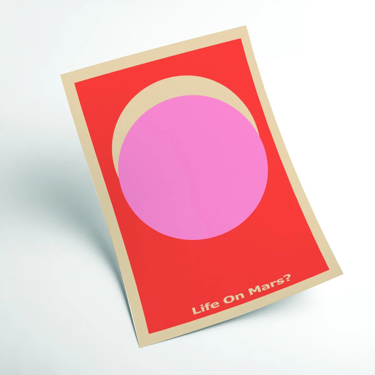 Red Life On Mars? Extra Large Stanley Print House – image 2
