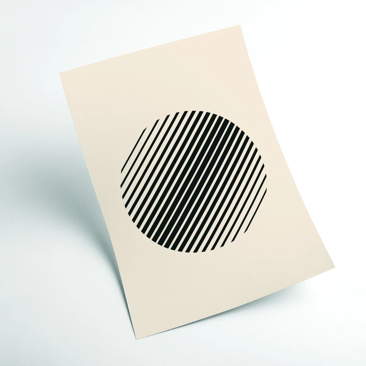 Black Boho Minimal Shape #3 Small Stanley Print House – image 2