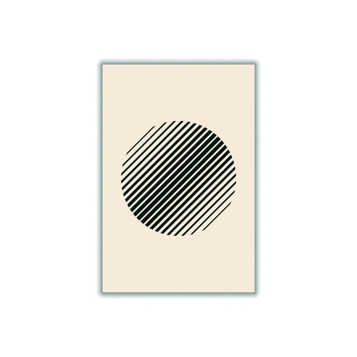 Black Boho Minimal Shape #3 Small Stanley Print House – image 1