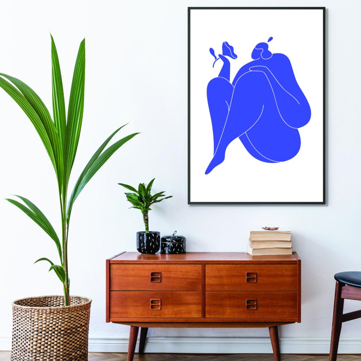 Blue Henri Matissse Set #5 A3 297 X 420Mm Stanley Print House – image 3