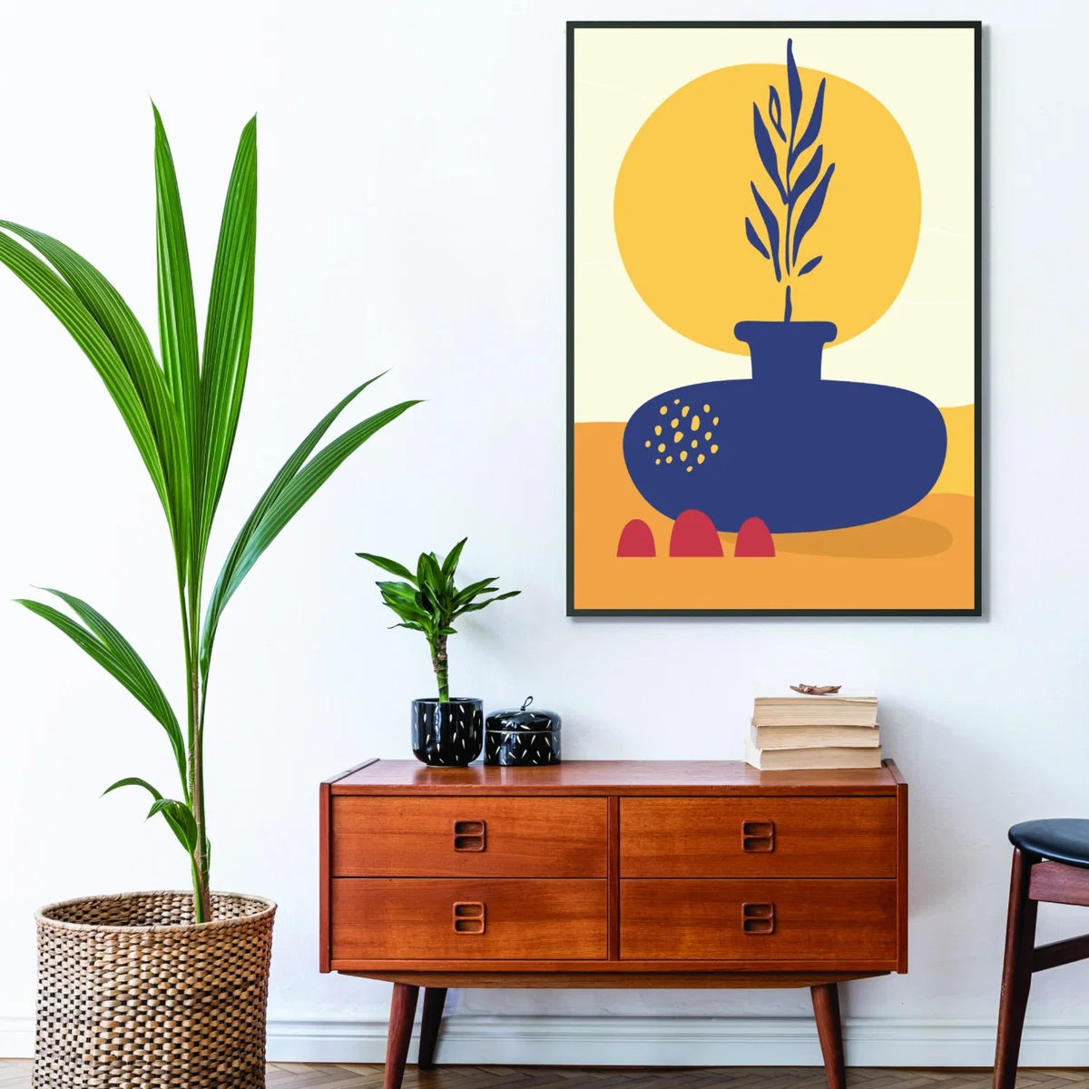Yellow / Orange Boho Botanicals Collection #2 A1 594 X 841Mm Stanley Print House – image 3