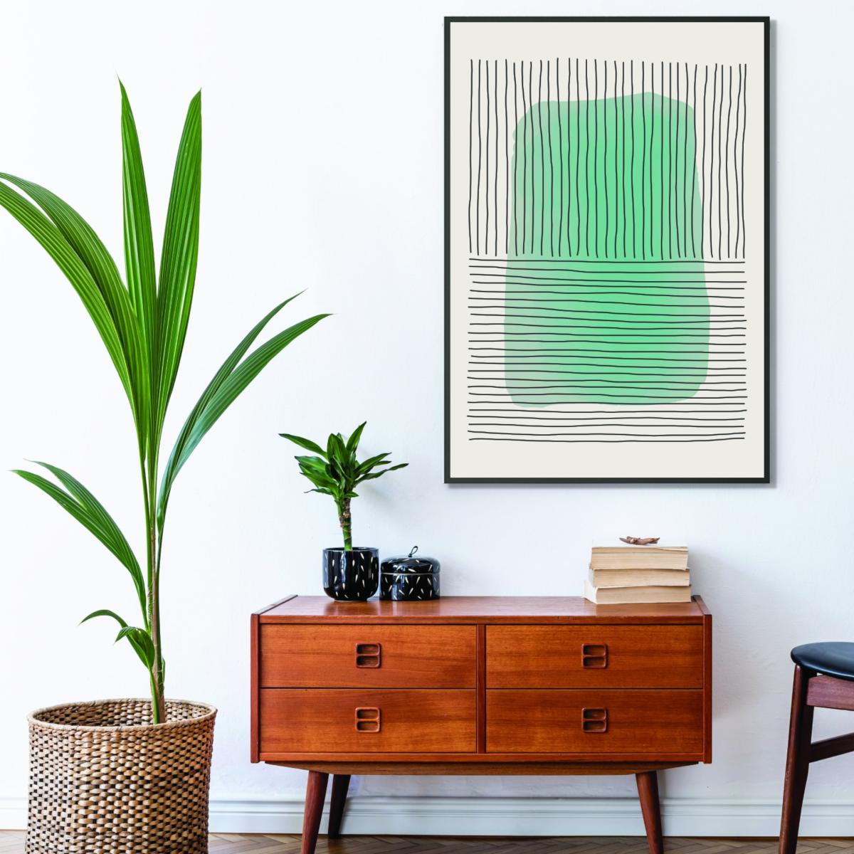 Green Minimalism #4 A2 420 X 594Mm Stanley Print House – image 3