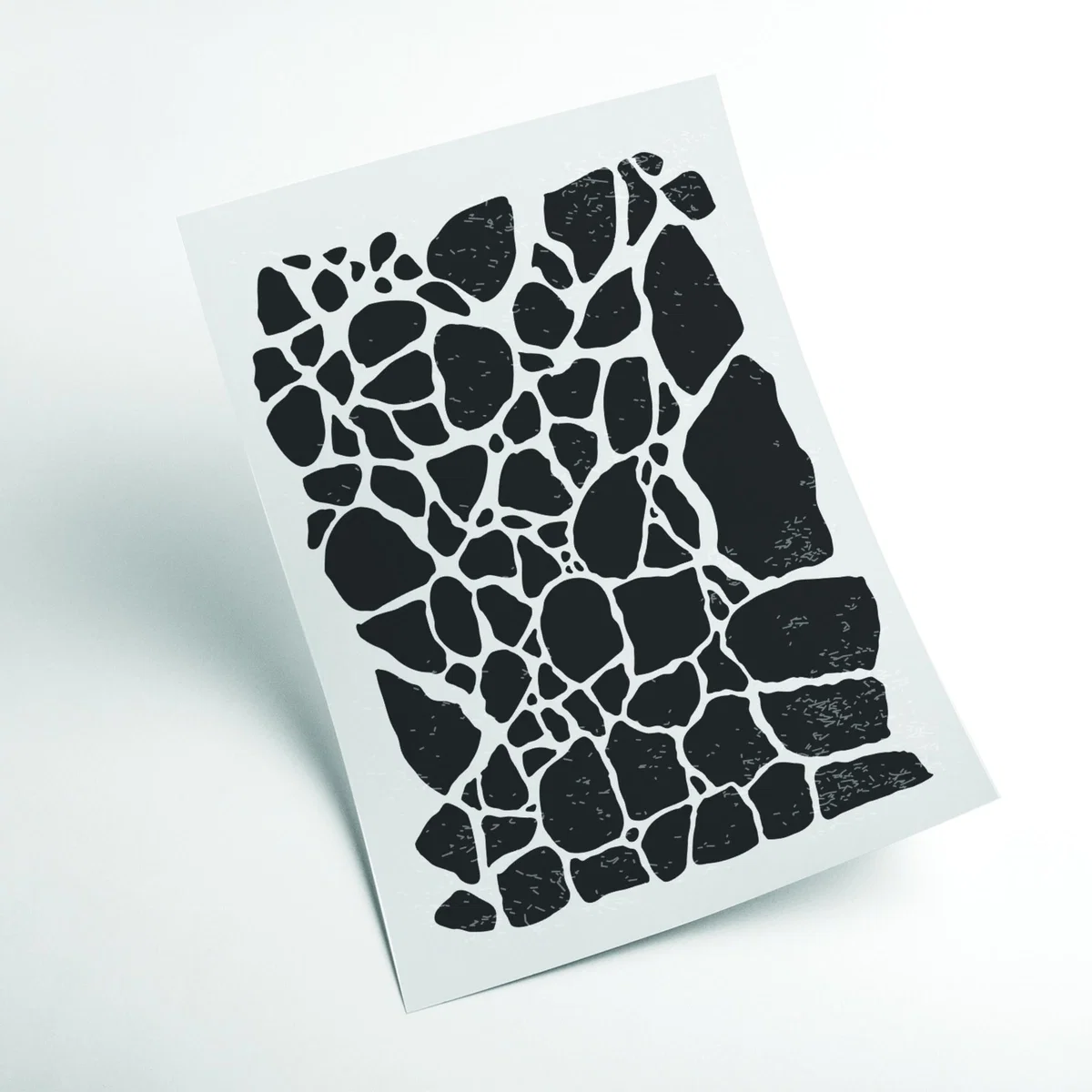 Black Geometric Rocky Pattern Small Stanley Print House – image 2