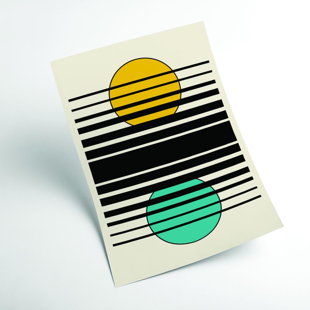 Geometric Suns Iii Large Stanley Print House – image 2