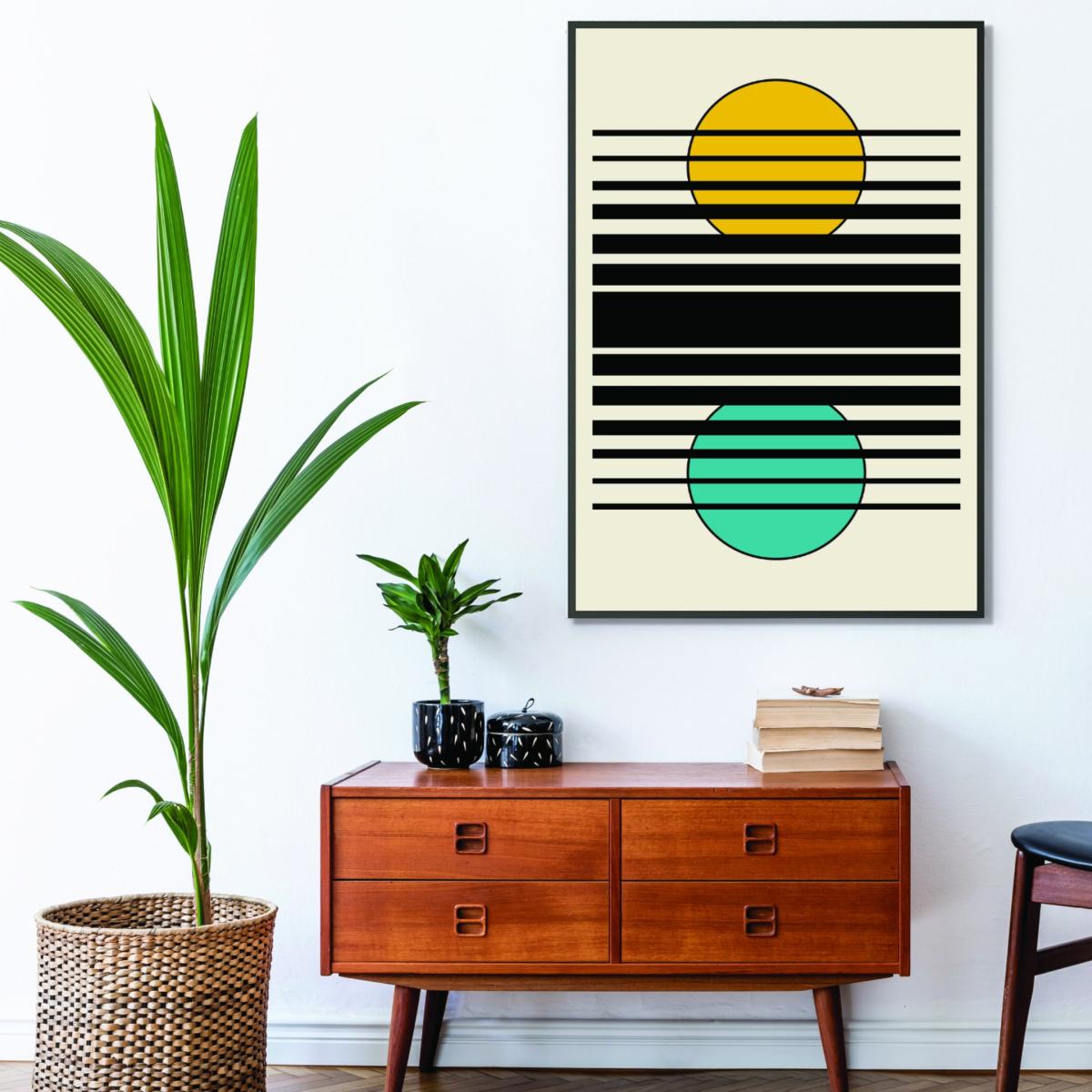 Geometric Suns Iii Large Stanley Print House – image 3