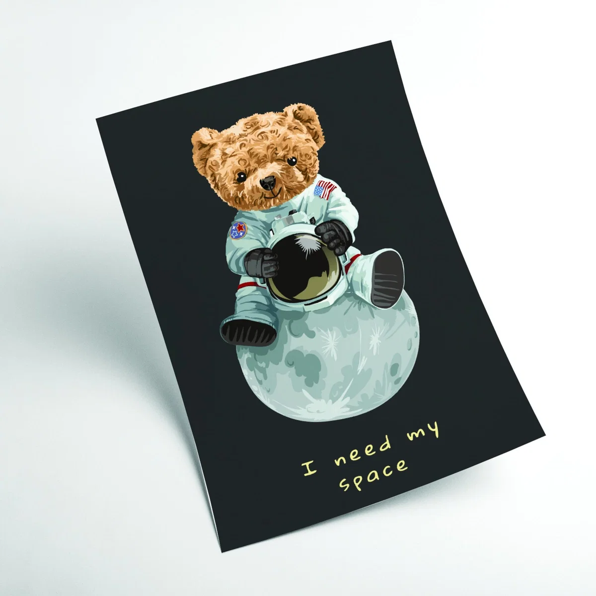 Brown I Need My Space A1 594 X 841Mm Stanley Print House – image 2