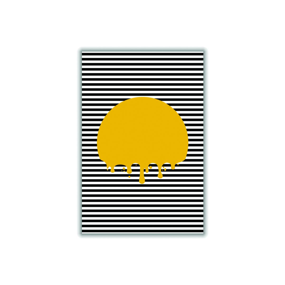 Yellow / Orange The Melting Sun Extra Small Stanley Print House – image 1