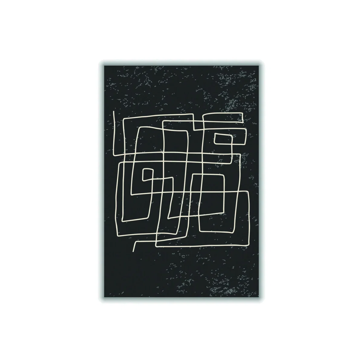 Black And White Lines #4 A2 420 X 594Mm Stanley Print House – image 1