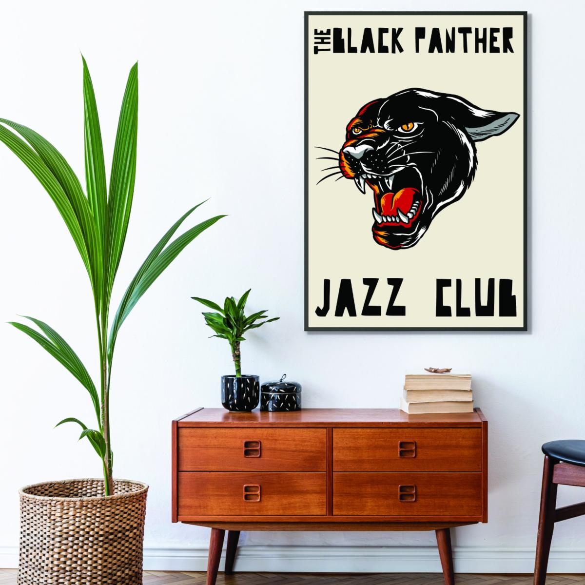 Black Panther Jazz Club Extra Large Stanley Print House – image 3