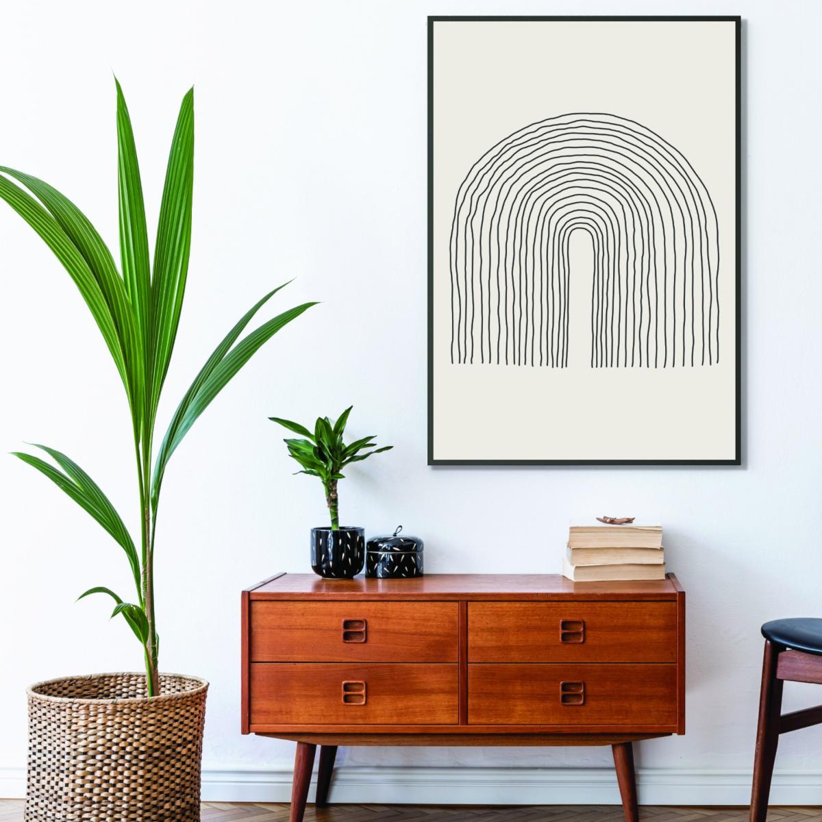 Grey Minimalism Set 3 A2 420 X 594Mm Stanley Print House – image 3