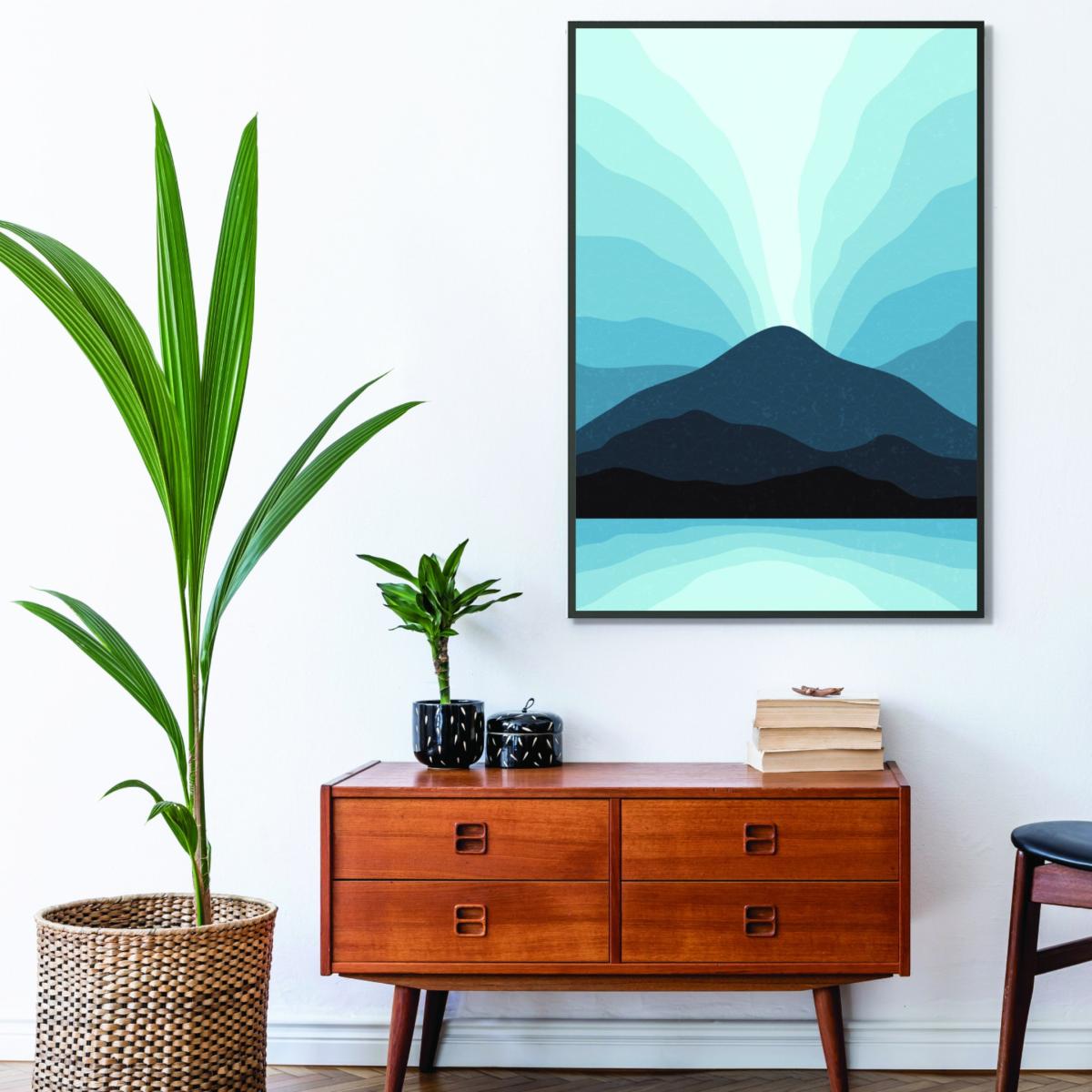 Blue Mountain Vibes #1 A4 210 X 297Mm Stanley Print House – image 3