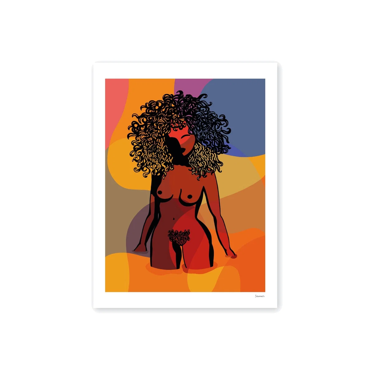 Leo Art Print 30X40Cm Soumati Studio