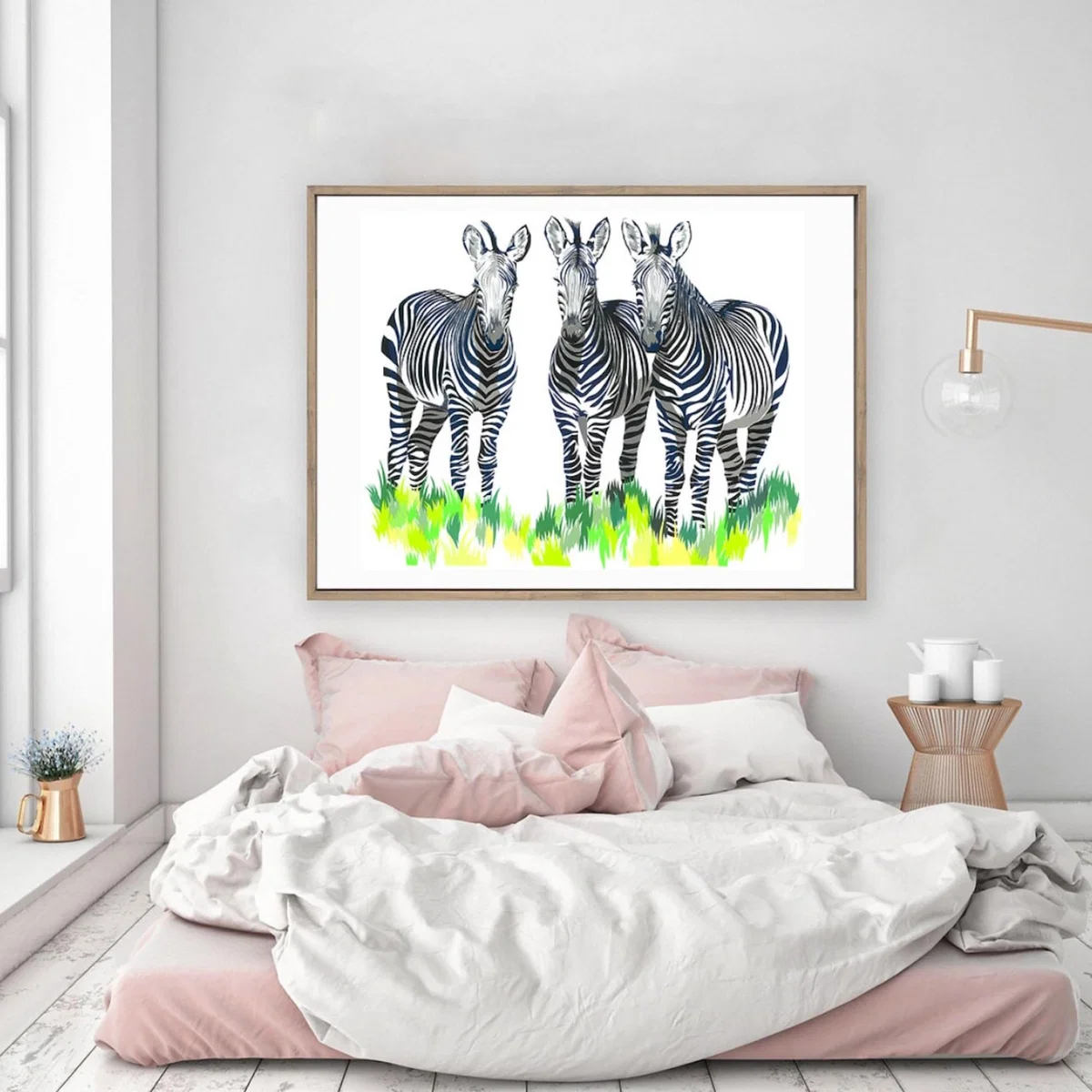 White Zebra Limited Edition Giclee Fine Art Print Medium Chloe Croft London Limited – image 3